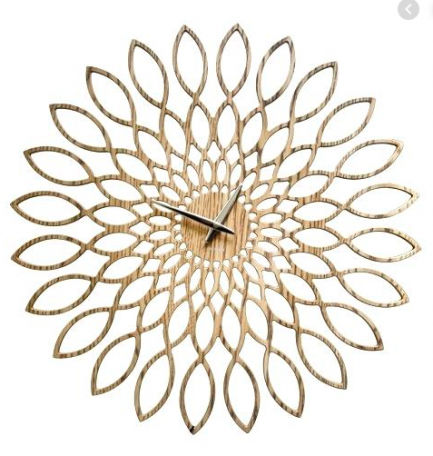 Metallic Arts Horse Avengers Spiral Art Design Metal Wall Clock Gift Item For Home Decoration, Women