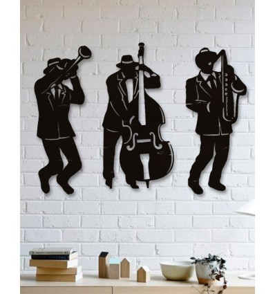 Metallic Art Music Wall Art Orchestra Home Decor