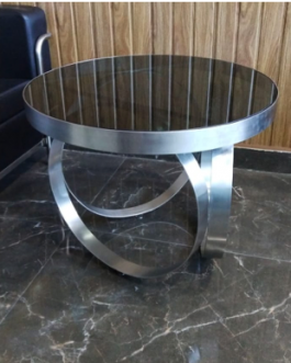Ring Shape Center Table And Side Table Stainless Steel
