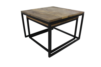 Twin Wooden Table